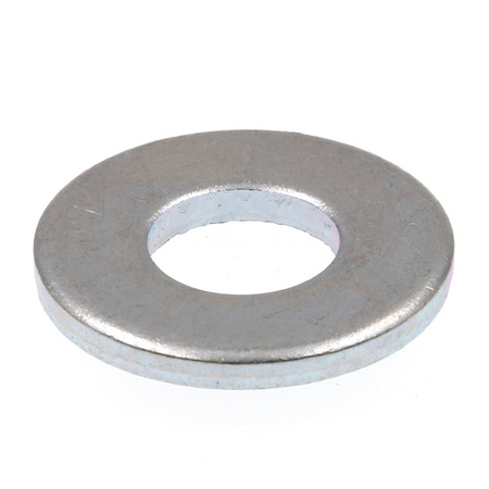 Prime-Line Flat Washer, Fits Bolt Size 1/4" , Steel Zinc Plated Finish, 100 PK 9080709